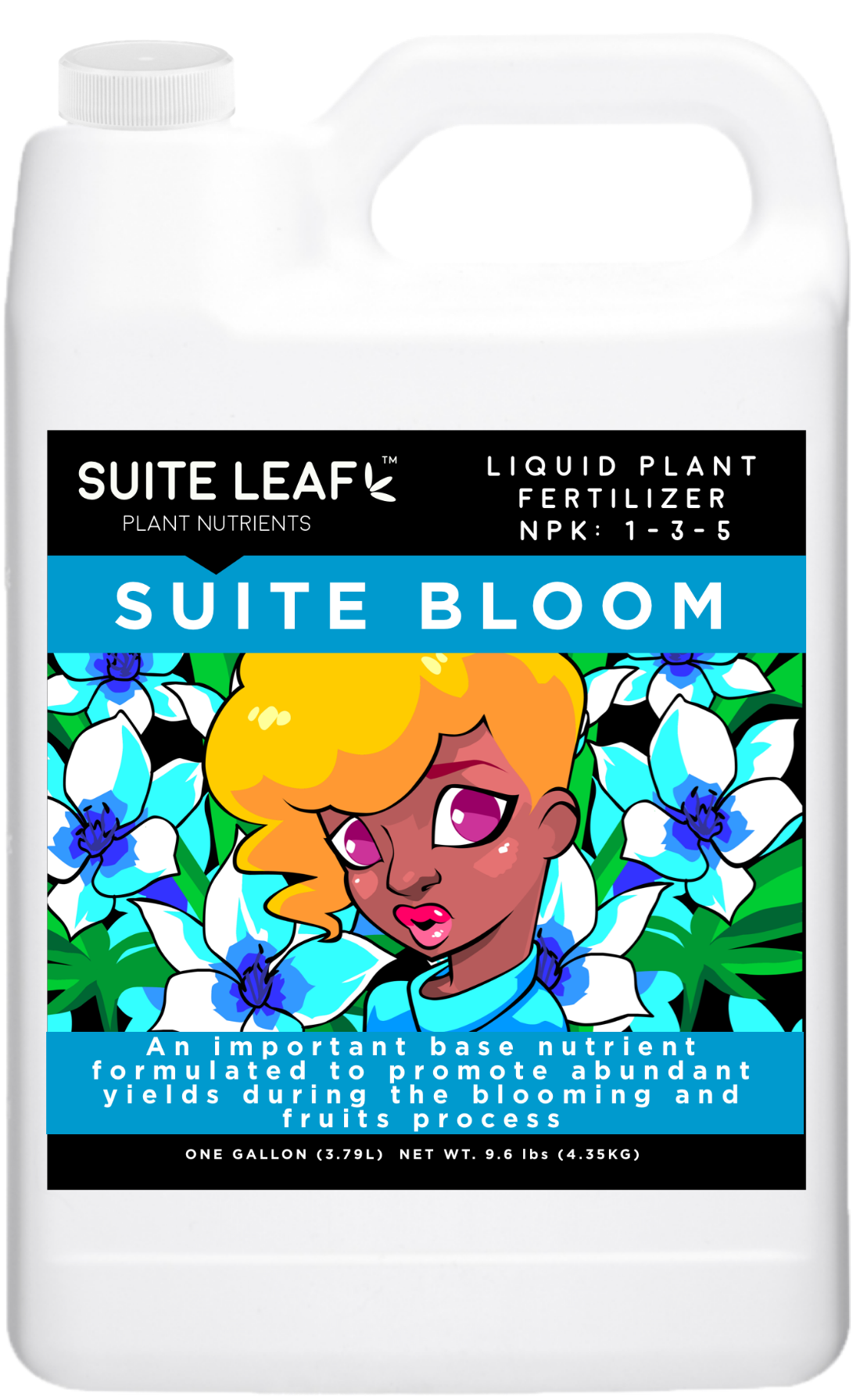 Suite Bloom Hydroponic Liquid Plant Fertilizer NPK 1-3-5