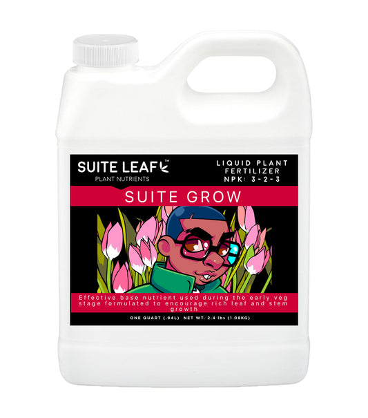 Suite Grow Liquid Hydroponic Fertilizer NPK 3-2-3