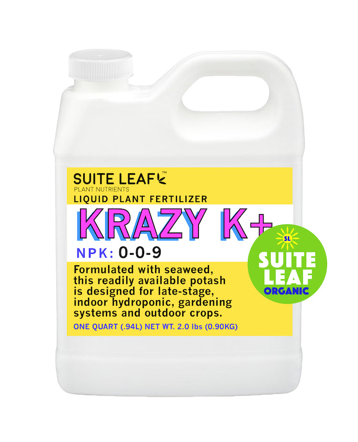 Krazy K+ NPK 0-0-9 Organic Liquid Plant Fertilizer