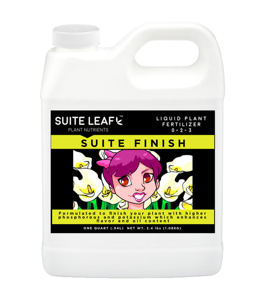 Suite Finish Liquid Hydroponic Fertilizer NPK 0-2-3