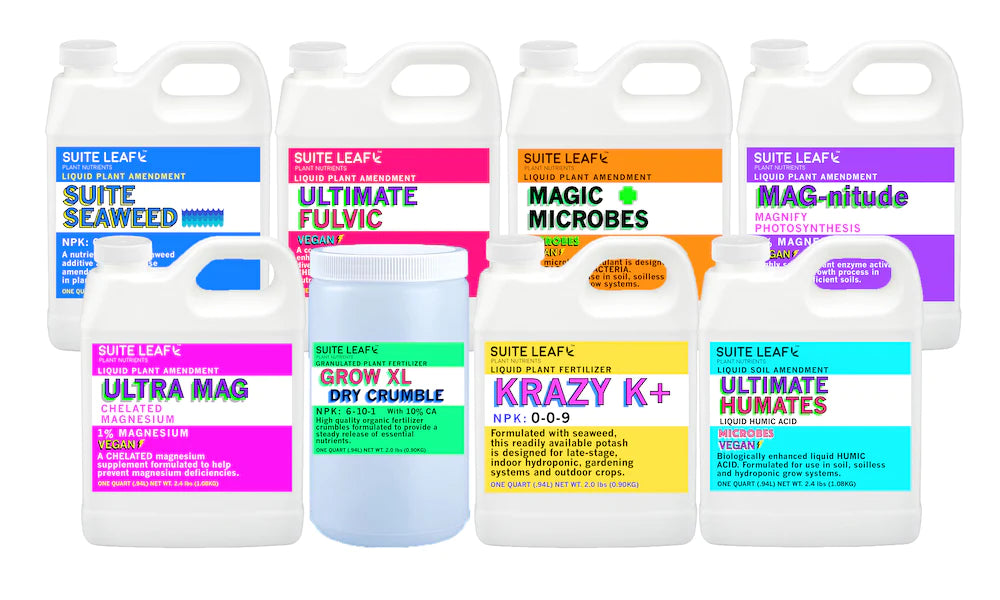 Complete Organic Liquid and Dry Fertilizer Starter Kit